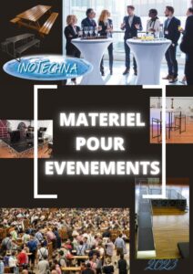 catalogue matériel de manifestation Inotechna 2023